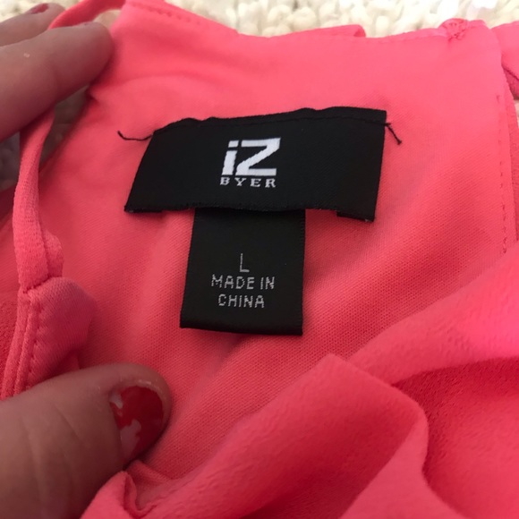 Cute pink and blue summer dress - Picture 3 of 6